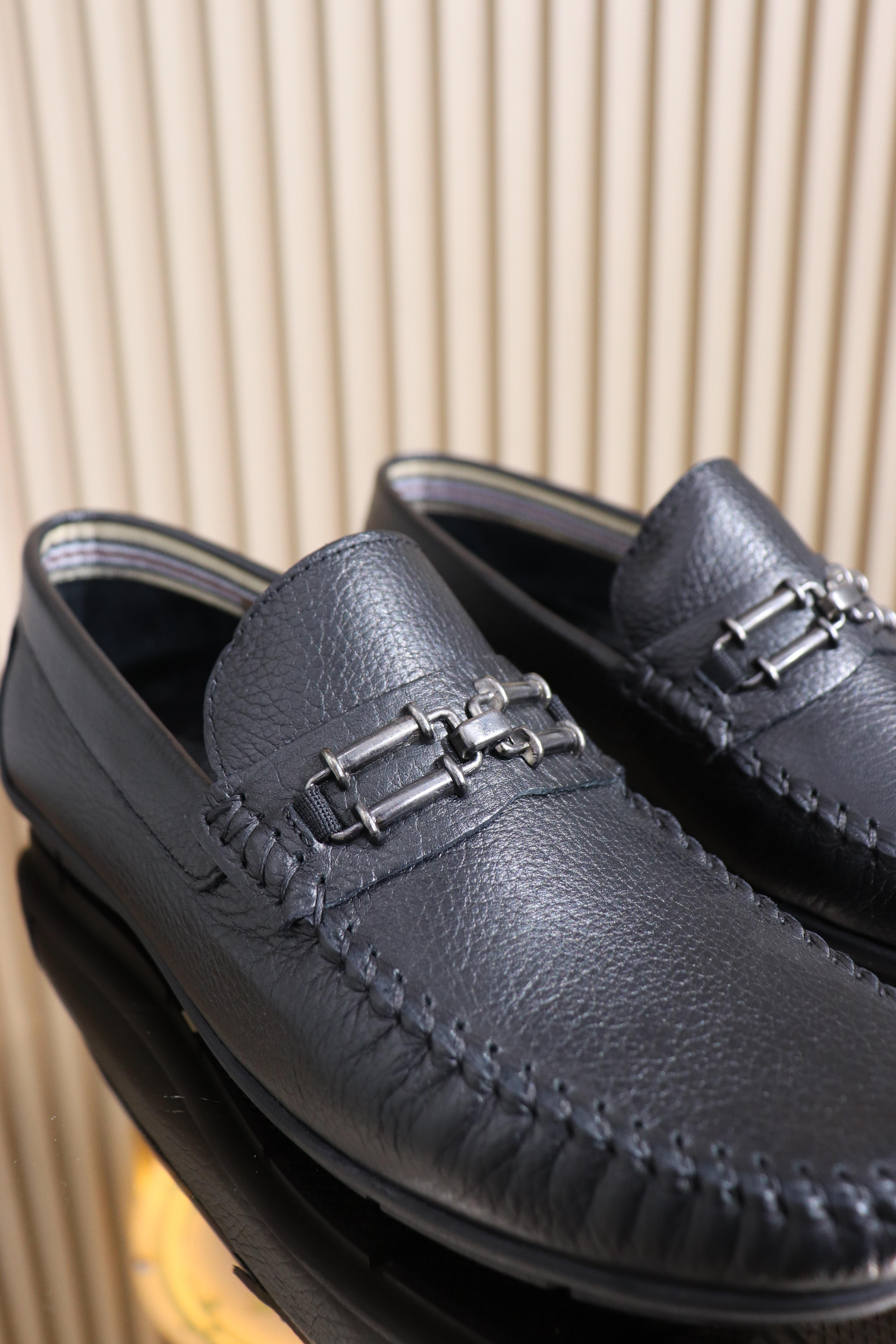 HAKİKİ DERİ TOKALI ERKEK BABET AYAKKABI B-003