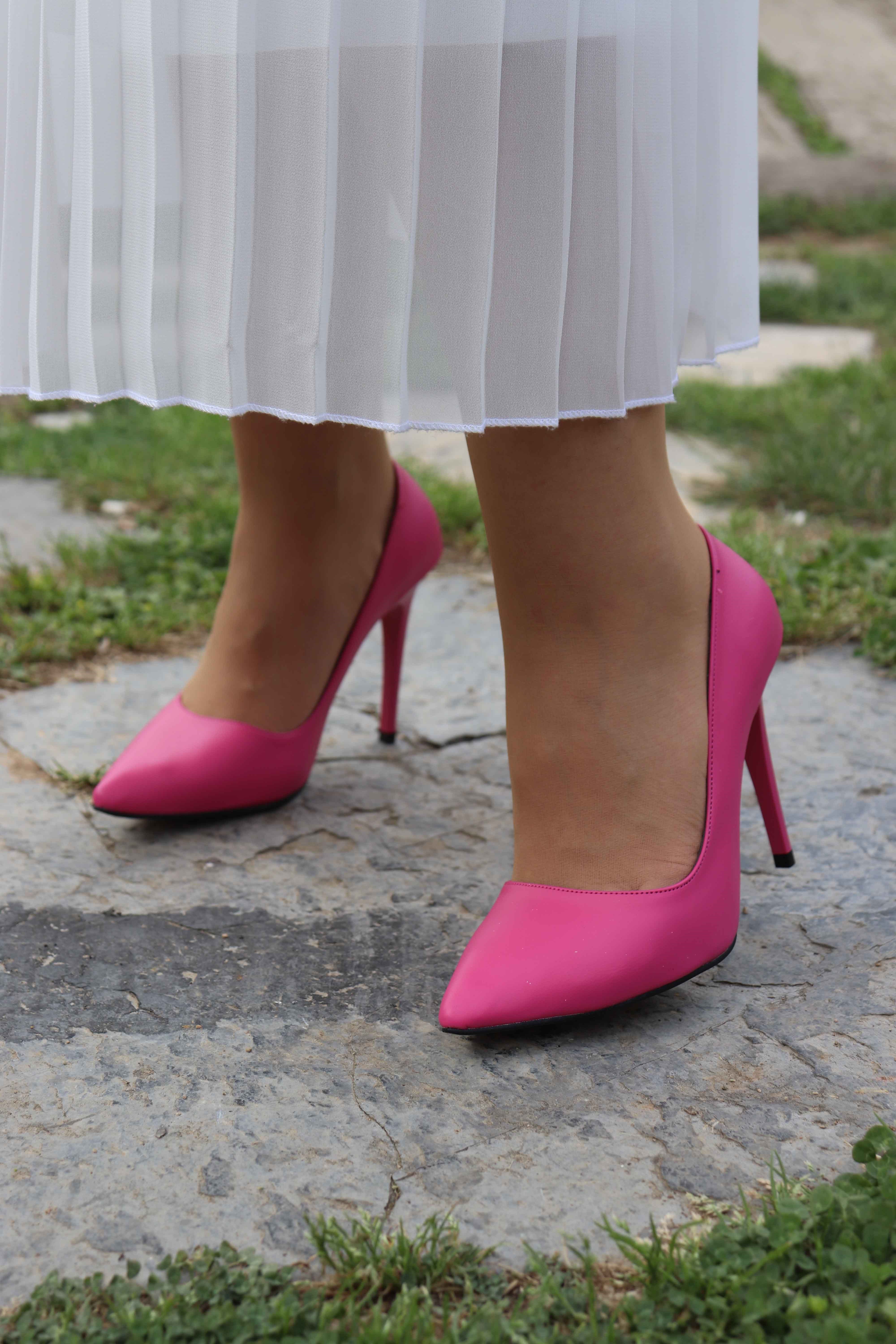 Kapalı Stiletto Topuklu Ayakkabı 511