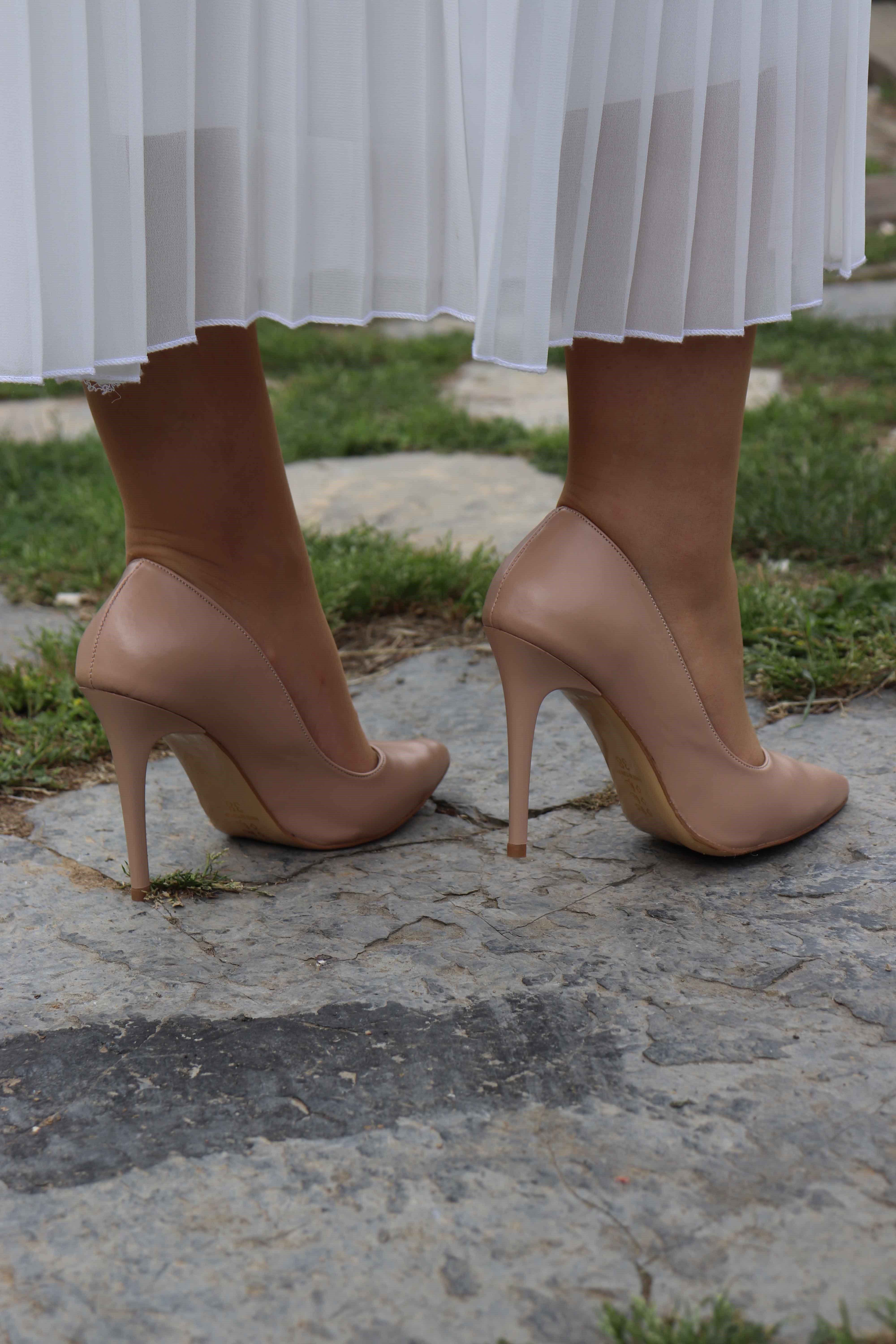Kapalı Stiletto Topuklu Ayakkabı 511