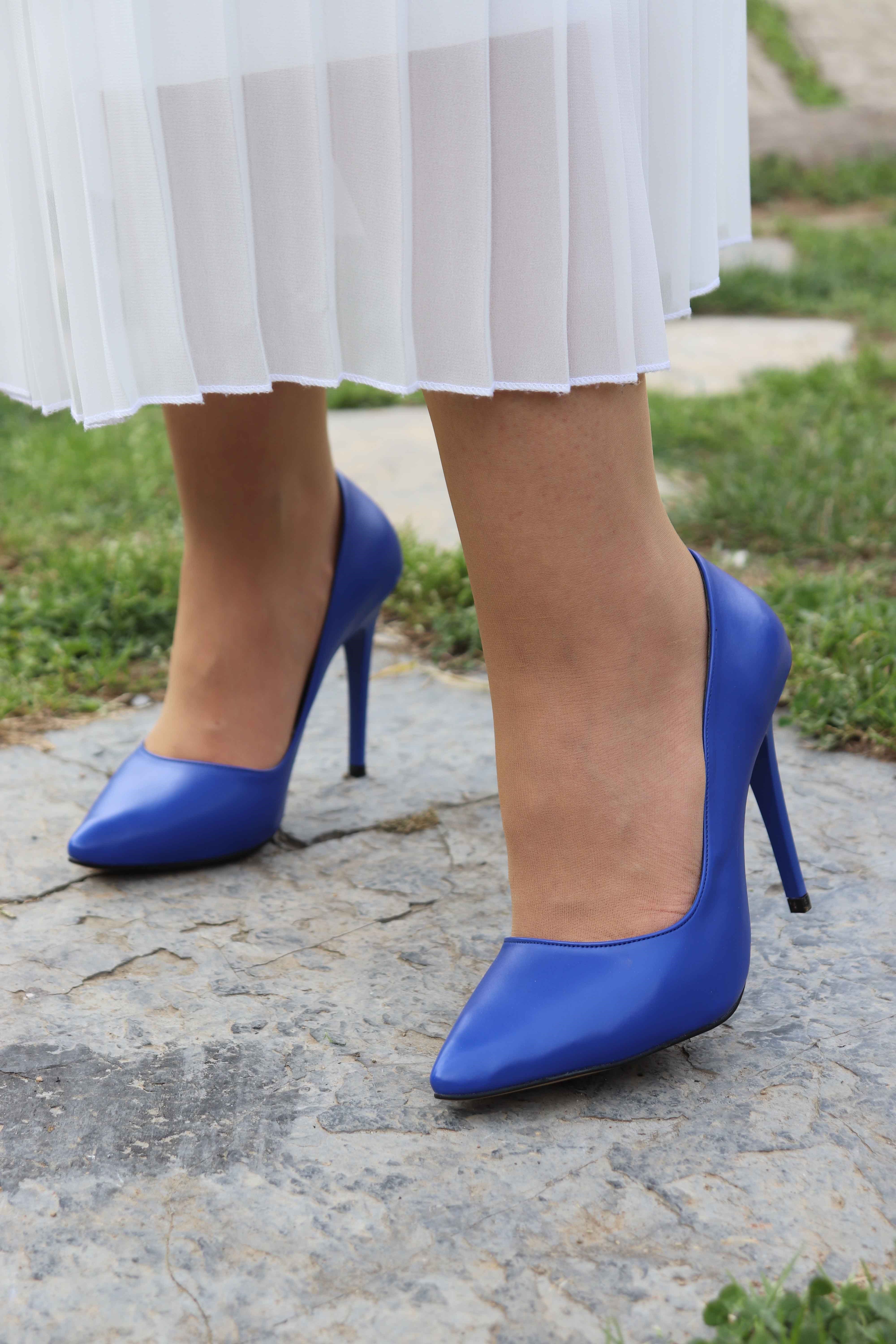 Kapalı Stiletto Topuklu Ayakkabı 511