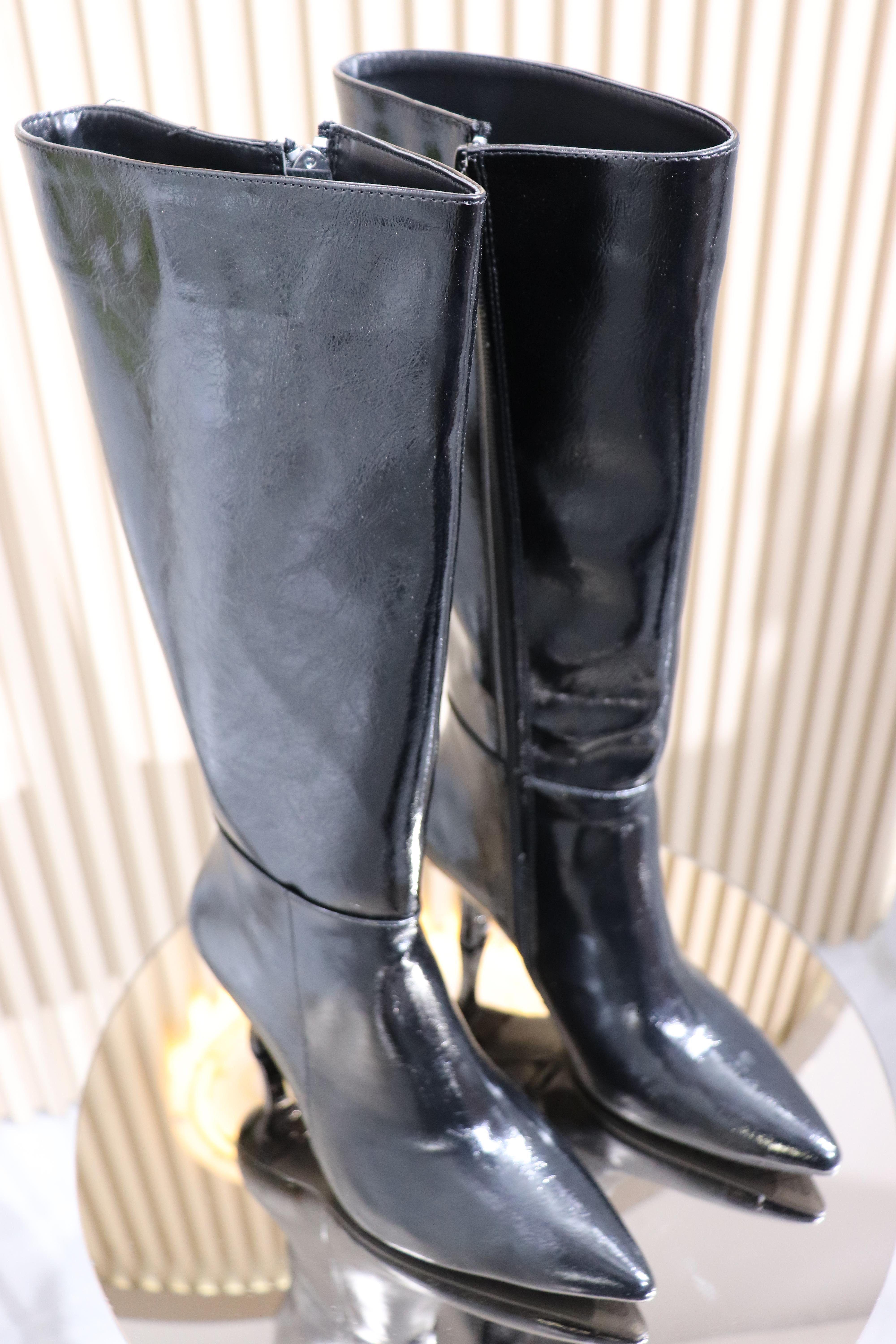 PARLAK TOPUKLU KADIN BOT 186