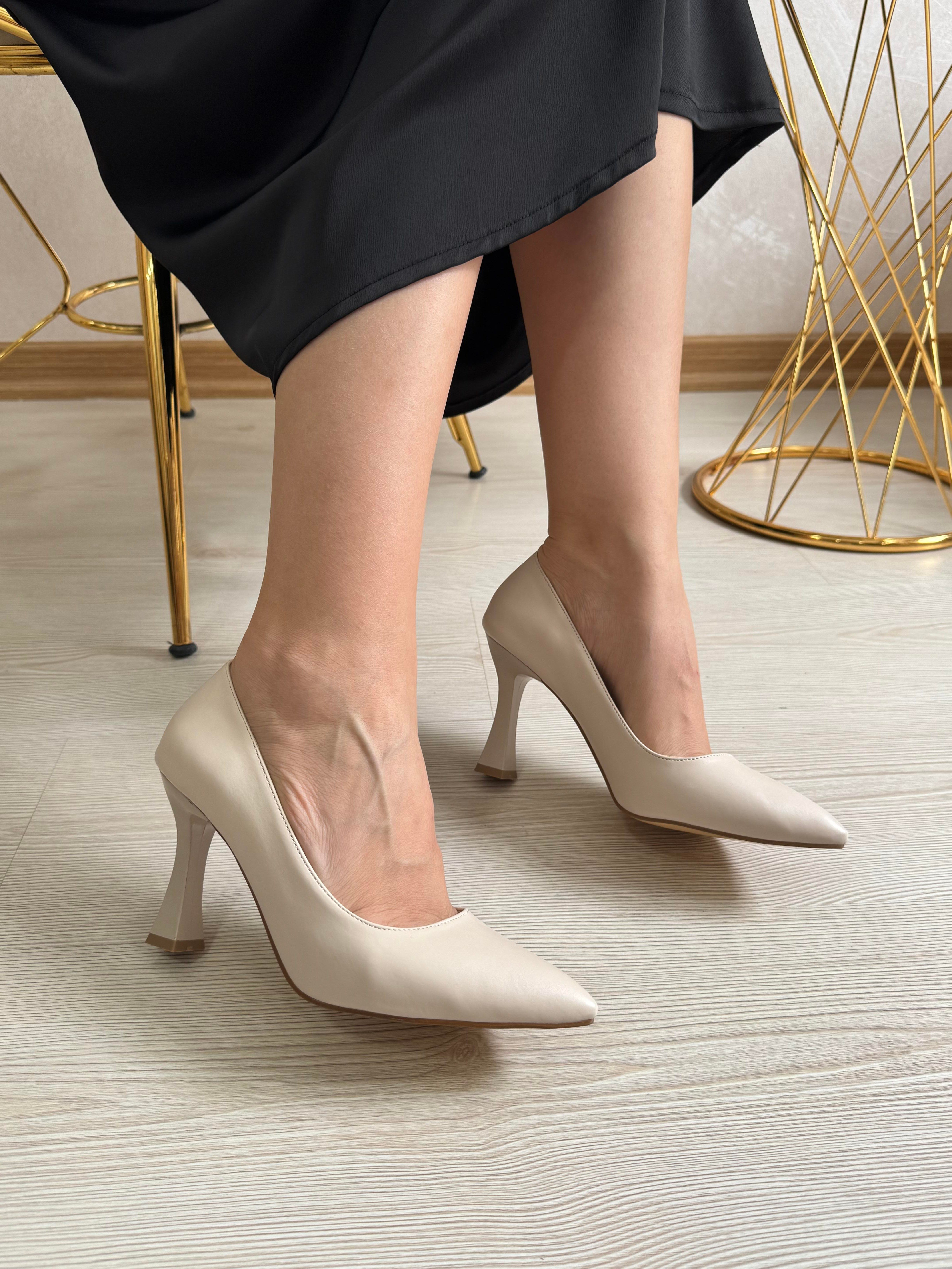 Şampanya Topuklu Stiletto 999
