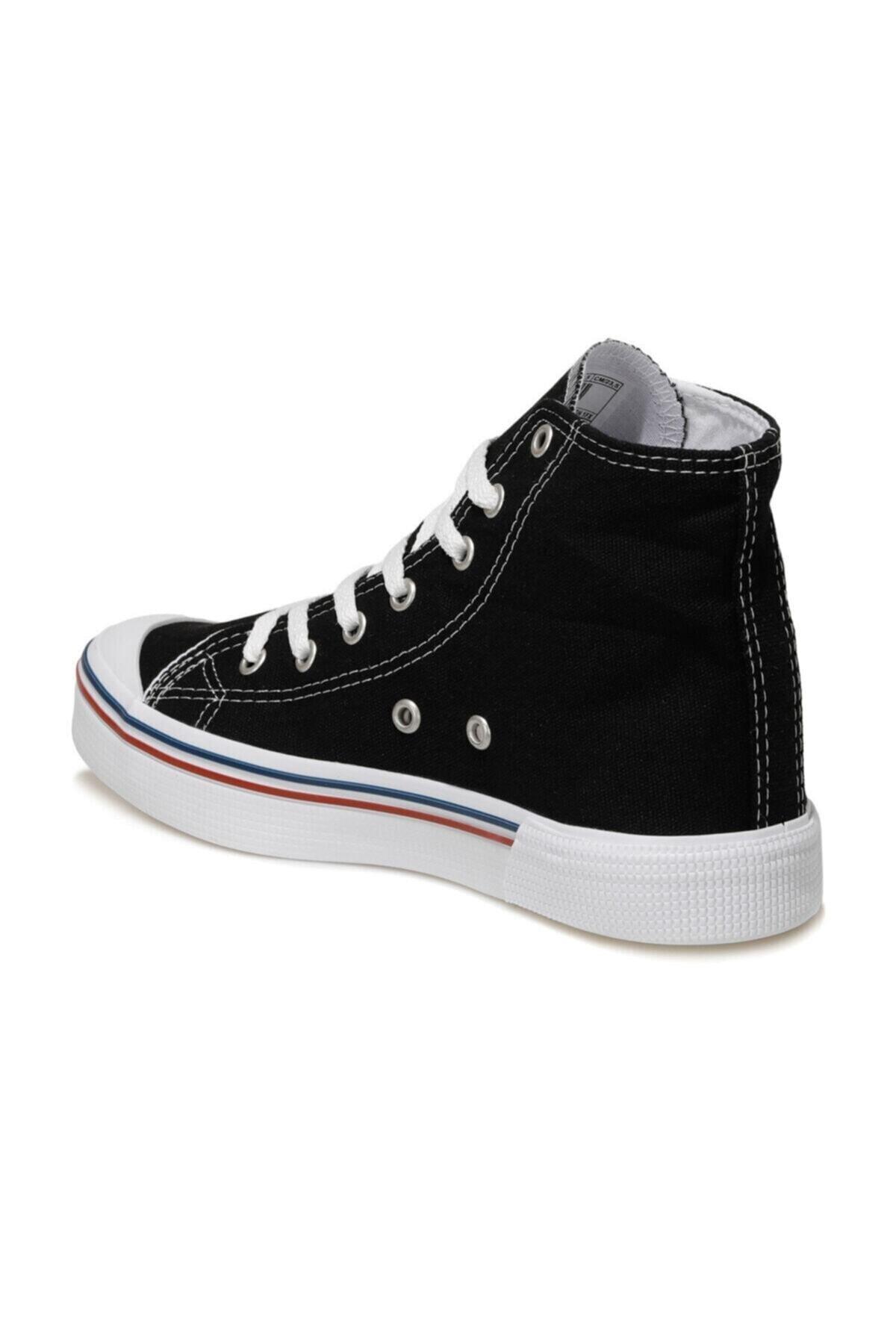 U.S Polo Assn. Boğazlı Kadın Sneaker Penelope Hıgh 2Fx - SIYAH