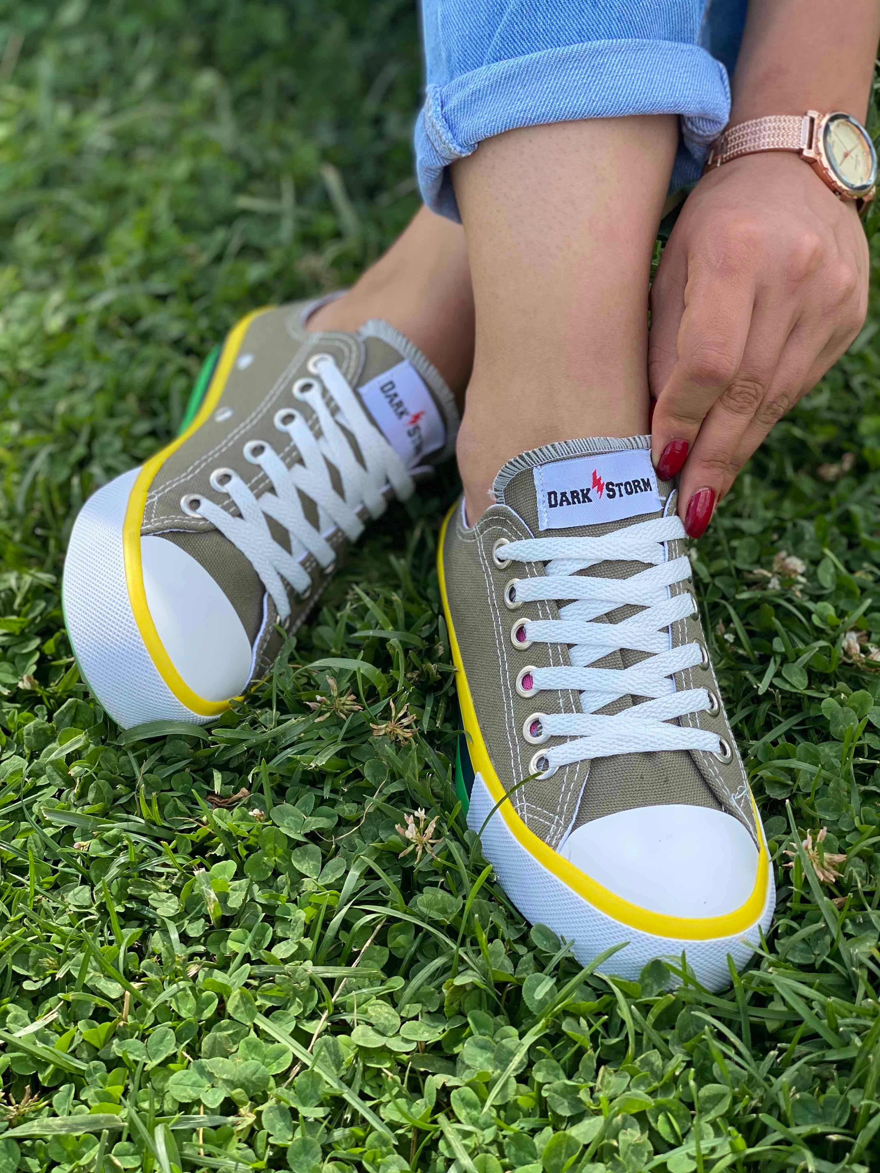 Unisex Dark Strom Converse Ayakkabı İmitasyon