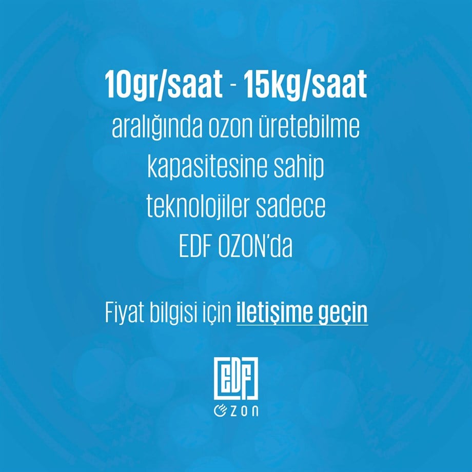 EDF Ozon Jeneratörü EN-95-285 Modeli