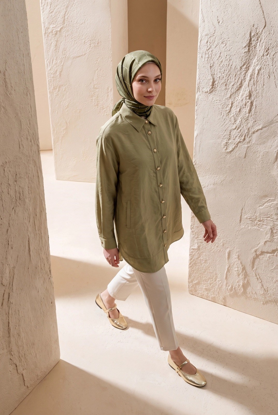 Arm Trend Tunik  26YT471 HAKİ
