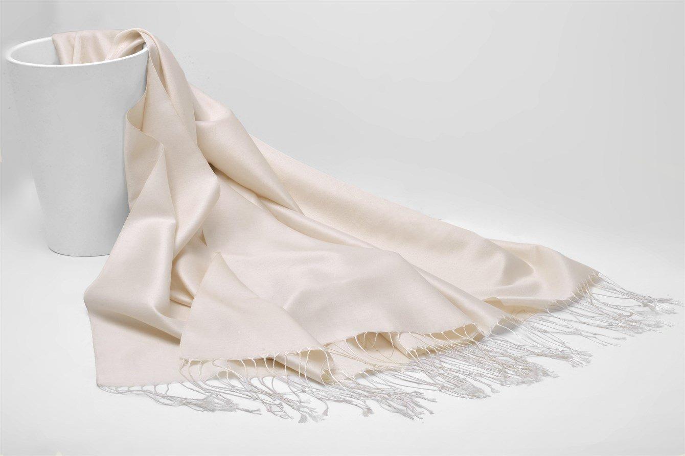 ARMANDA İPEK ŞAL 3011 Krem