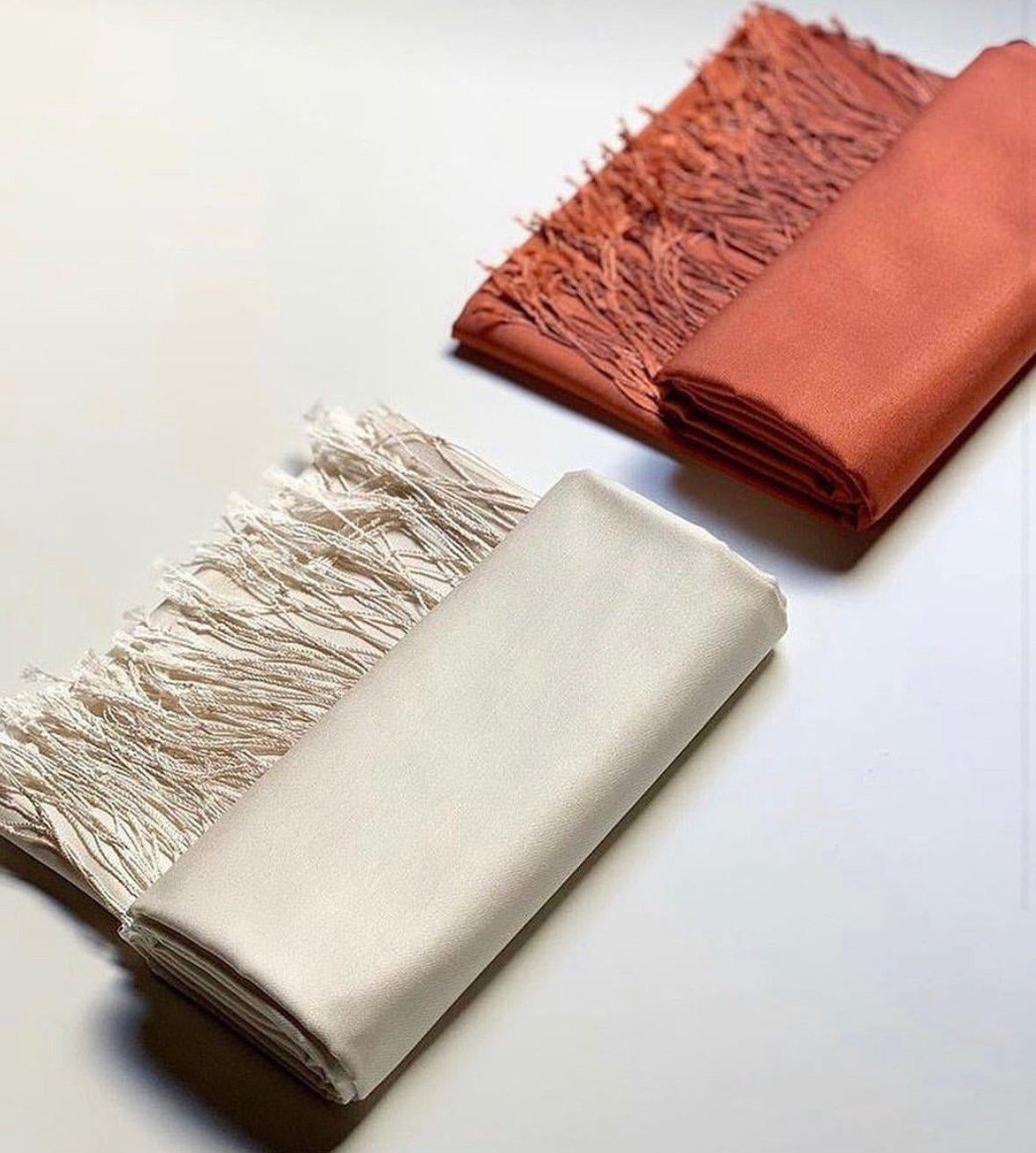 ARMANDA İPEK ŞAL 3011 Krem