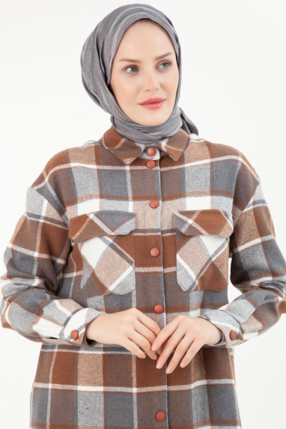ARMİNE TREND 23KT402 TUNİK Taba