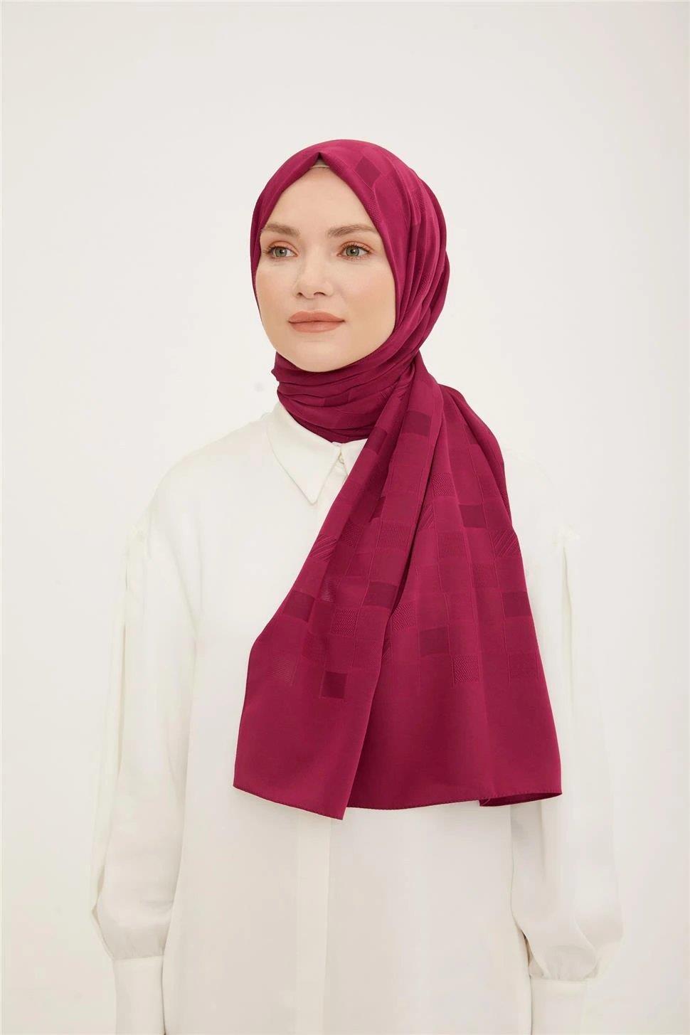 ARMİNE TREND J.CAPRİ ŞAL 3 2023 Pembe