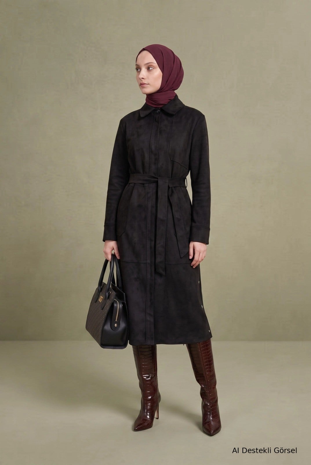 ARMİNE TREND KAP 26KA701 Siyah