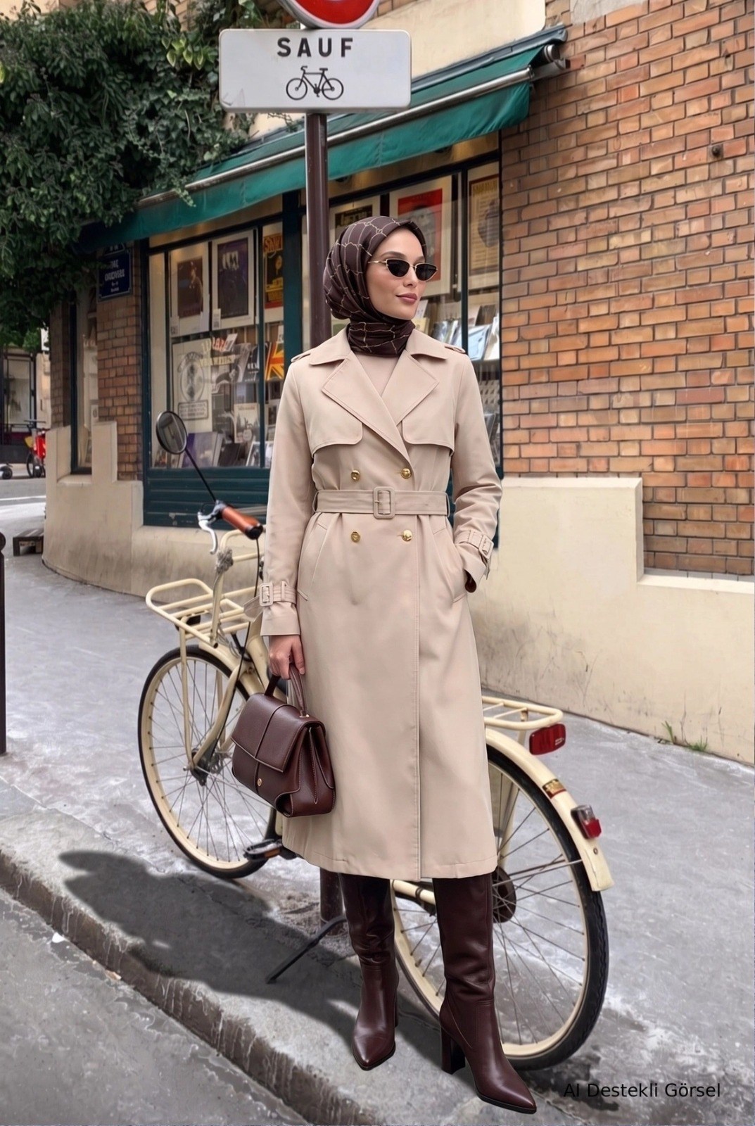 ARMİNE TREND KAP 26KT727 Bej