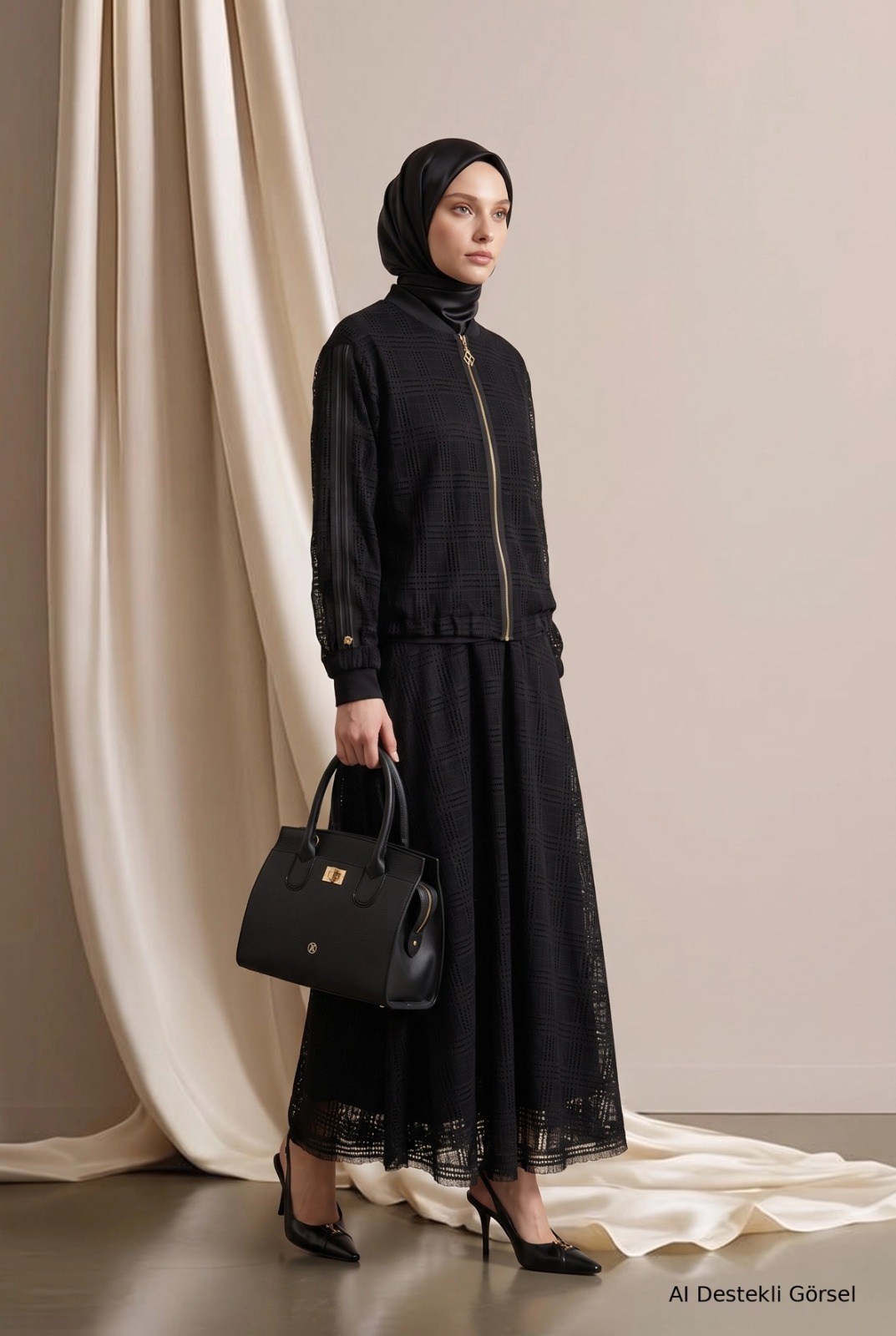 ARMİNE TREND TAKIM 26KA626 Siyah