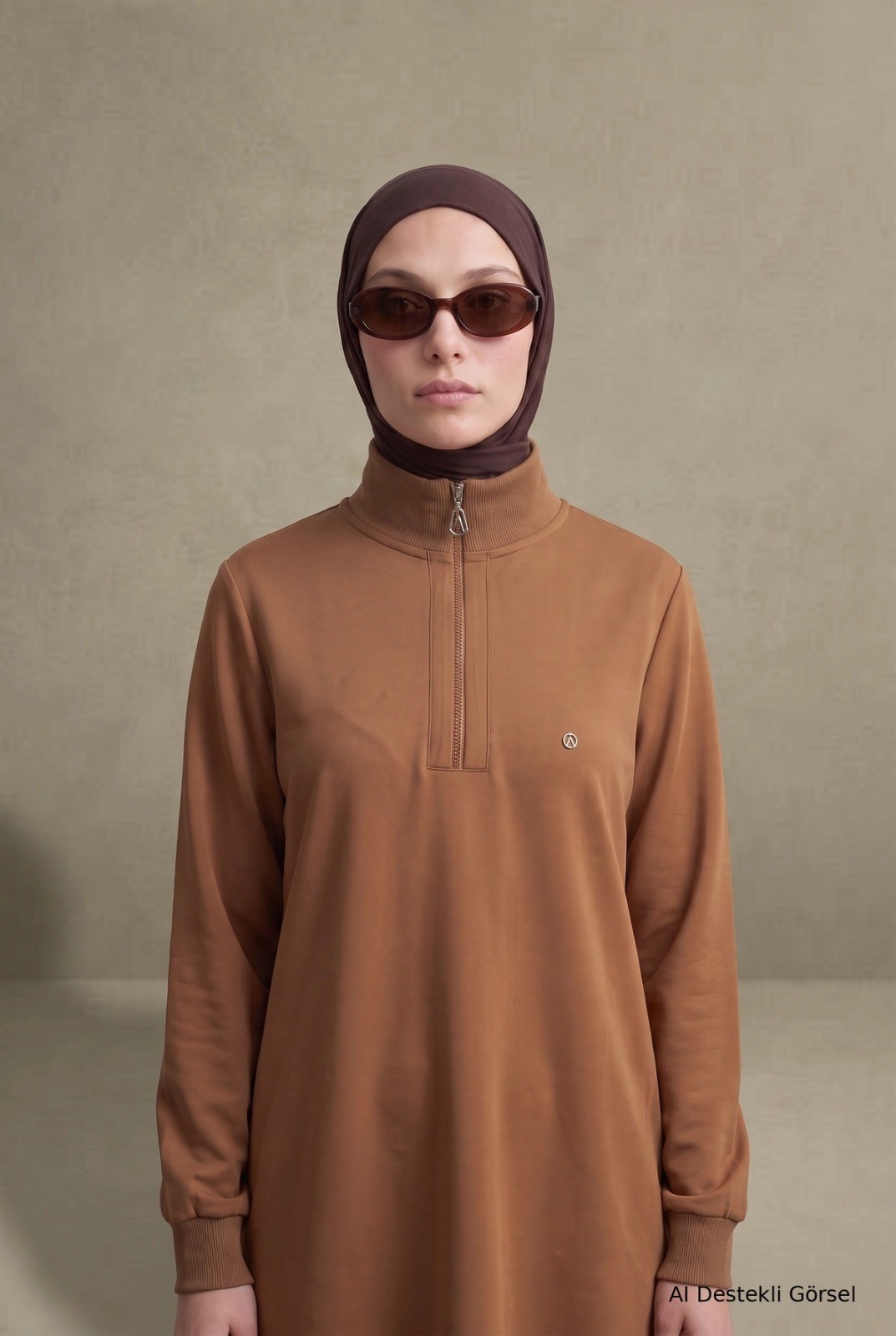 ARMİNE TREND TUNİK 26KT456 TABA
