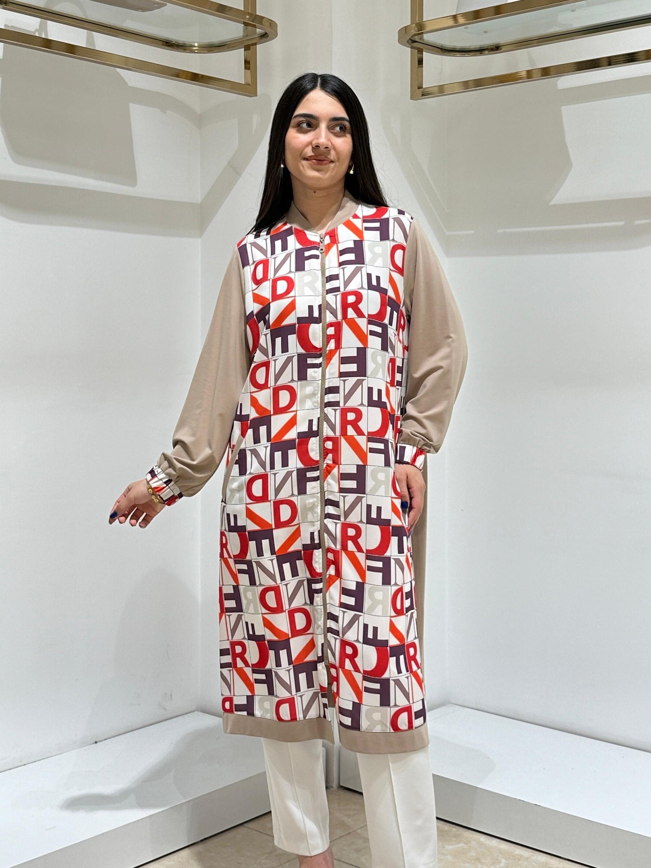 DEFRİNA UZUN CEKET -81030 Bej