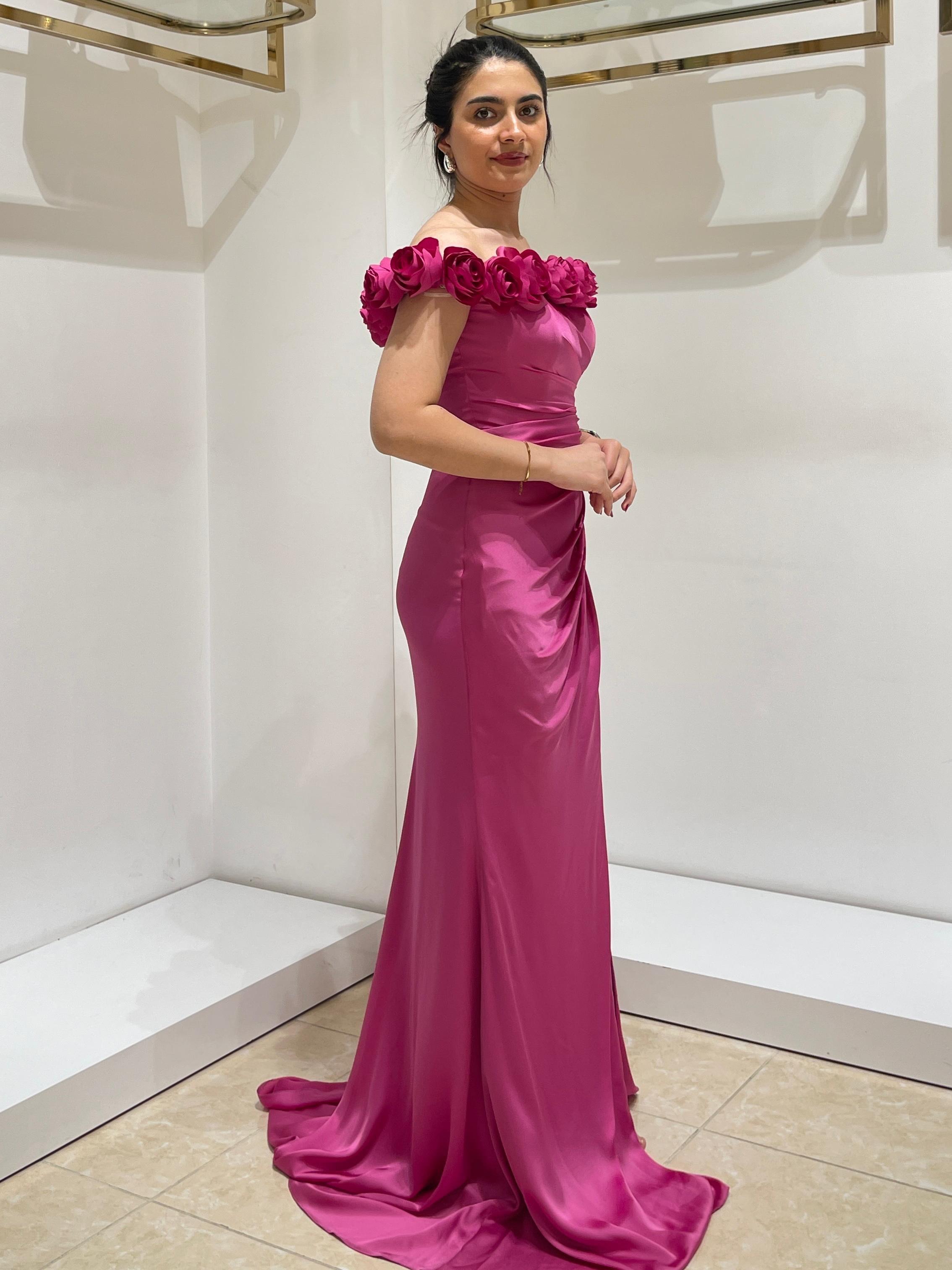 FOR COSTUME ABİYE 9523 FUŞYA