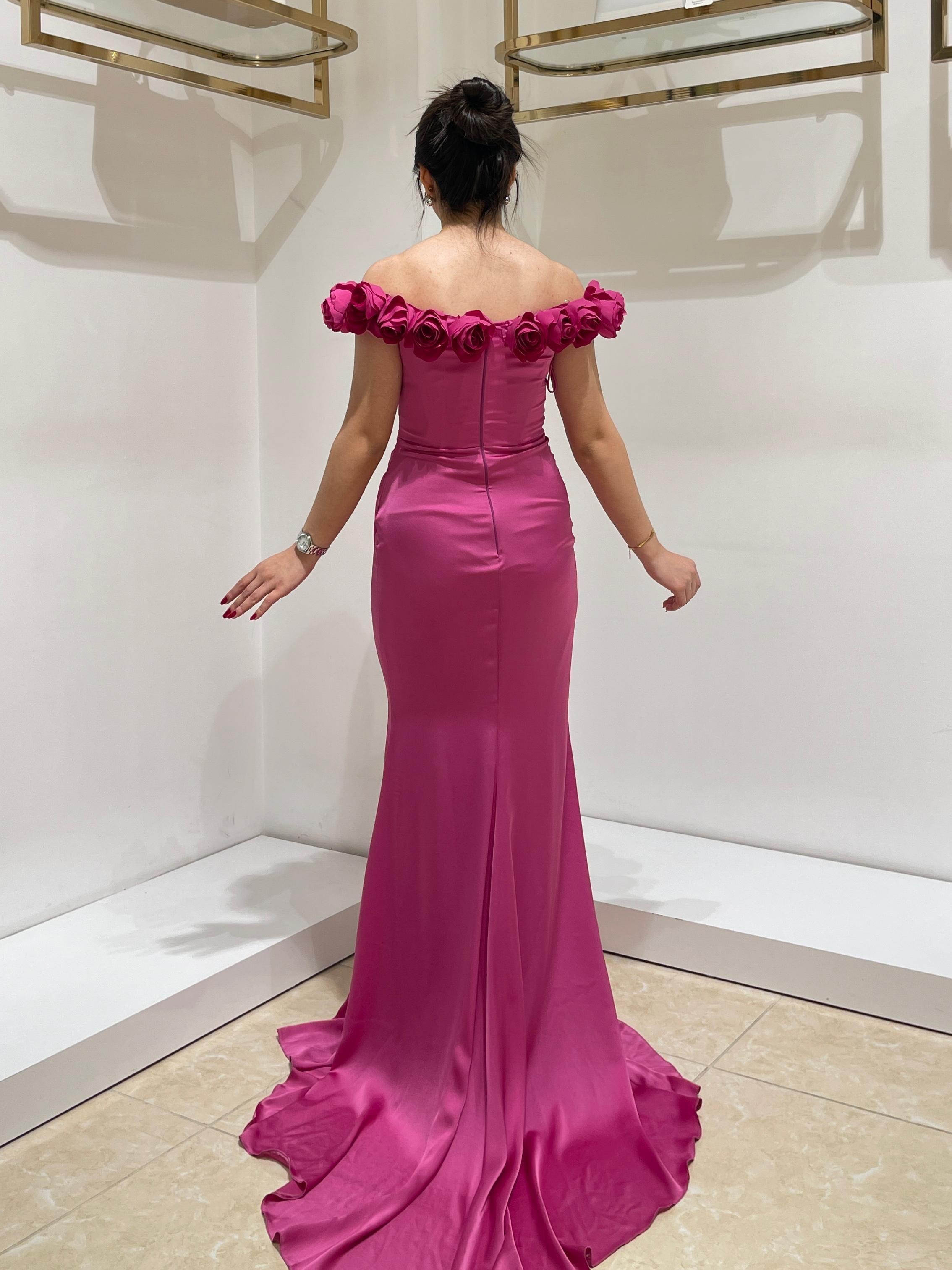 FOR COSTUME ABİYE 9523 FUŞYA
