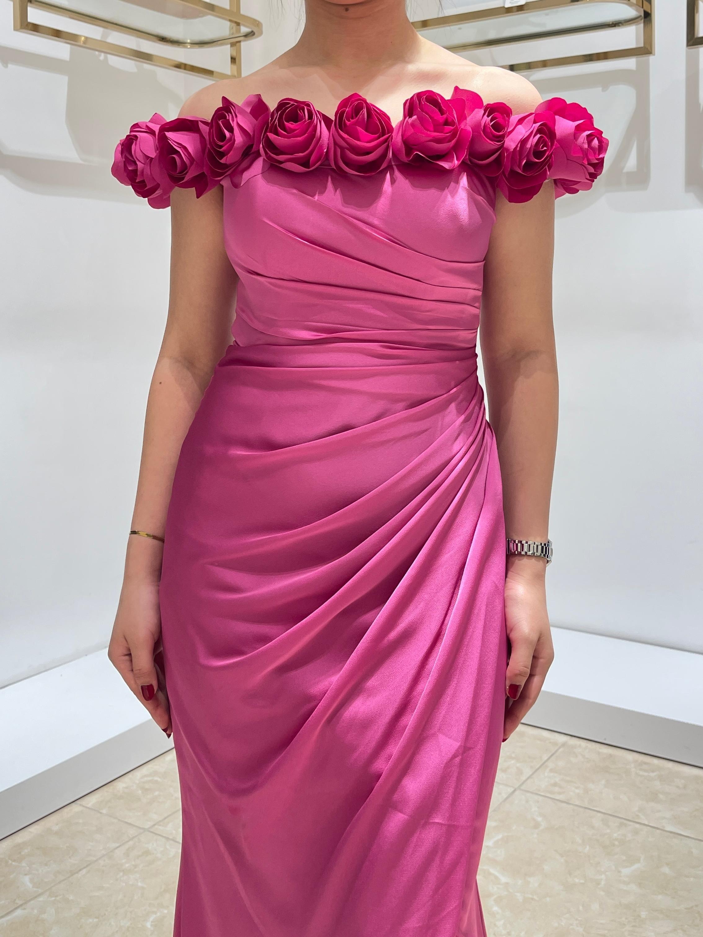 FOR COSTUME ABİYE 9523 FUŞYA