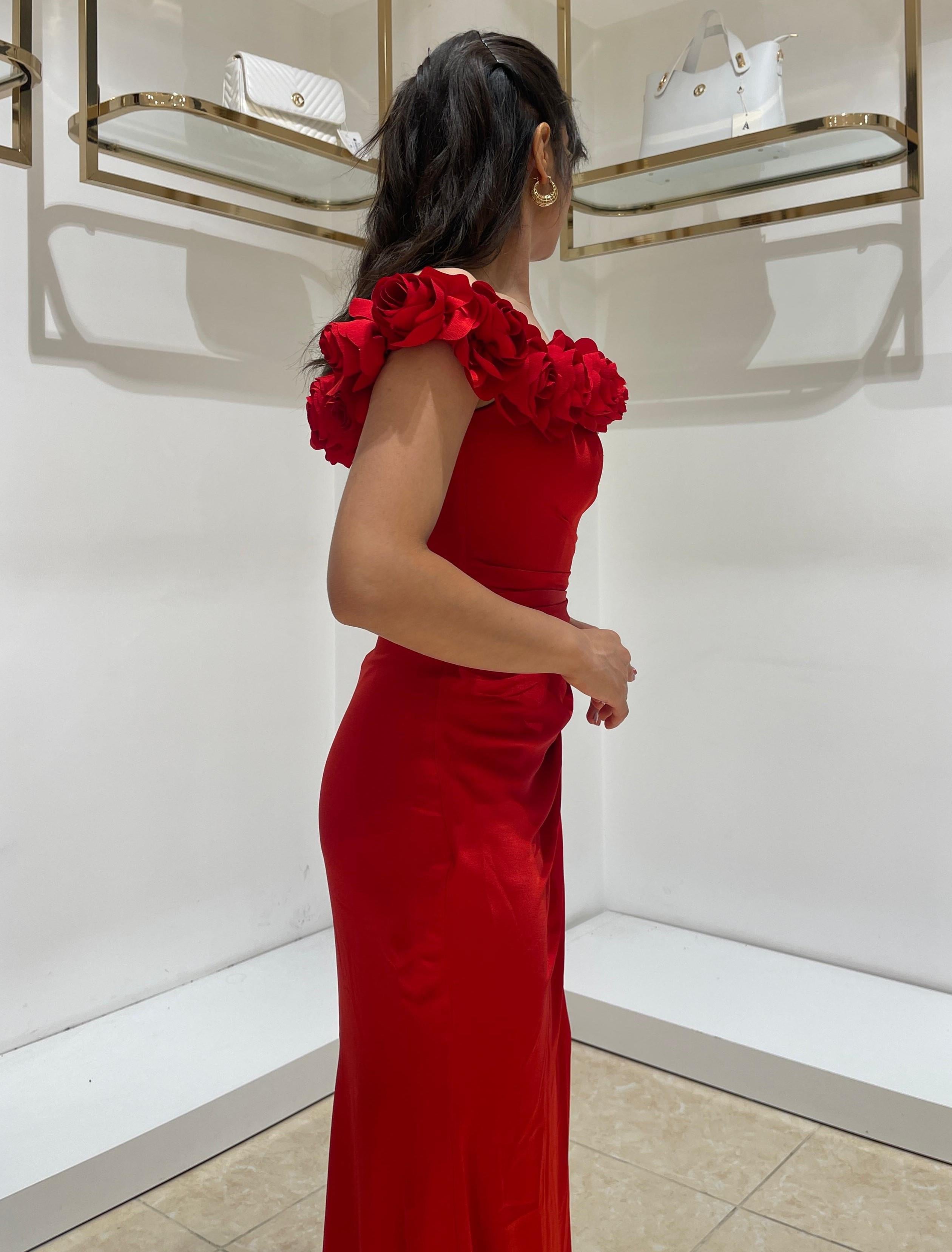 FOR COSTUME ABİYE 9523 Kırmızı
