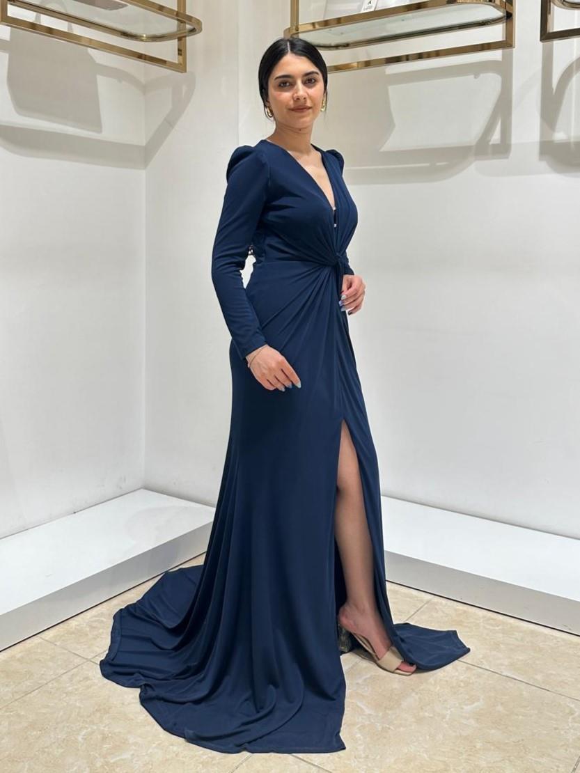 FOR COSTUME BAYAN ABİYE 8694 Lacivert