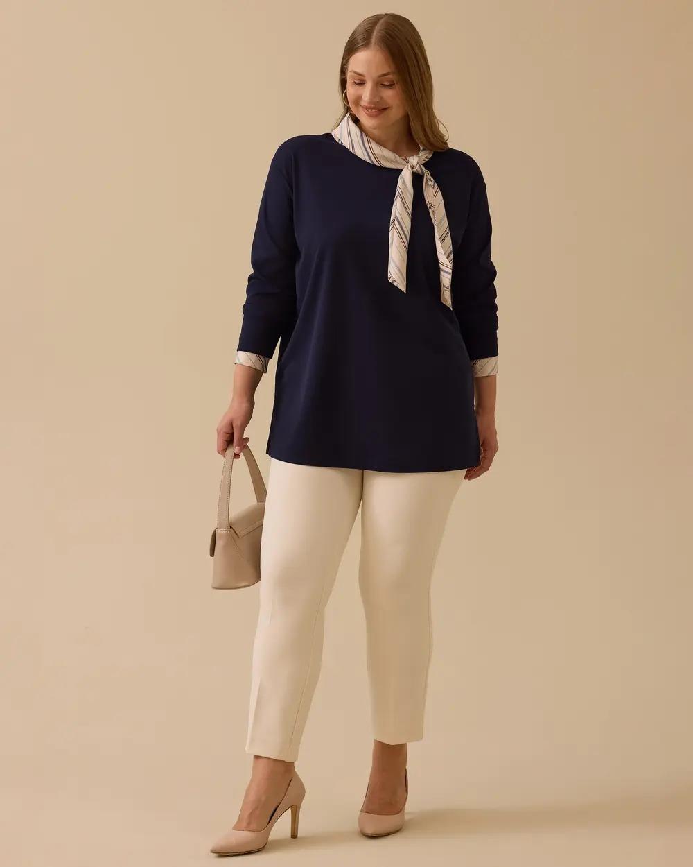 GALA-Xİ BLUZ -252814001 Lacivert