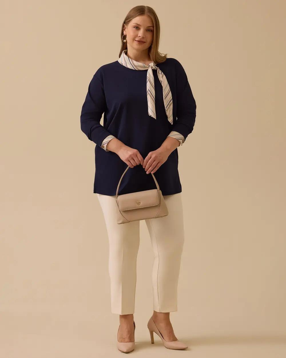GALA-Xİ BLUZ -252814001 Lacivert