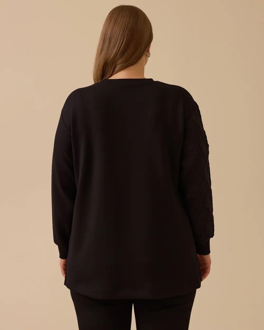 GALA-Xİ SWEATSHIRT -252314009 Siyah
