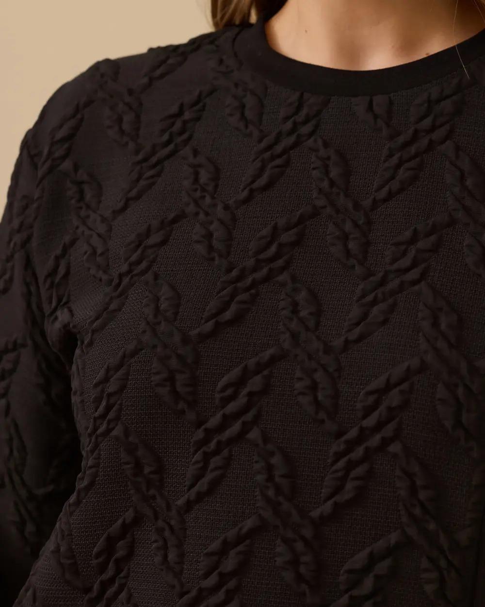 GALA-Xİ SWEATSHIRT -252314009 Siyah