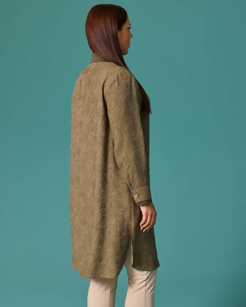 Gala-xi Tunik  - 10002621214004 Haki