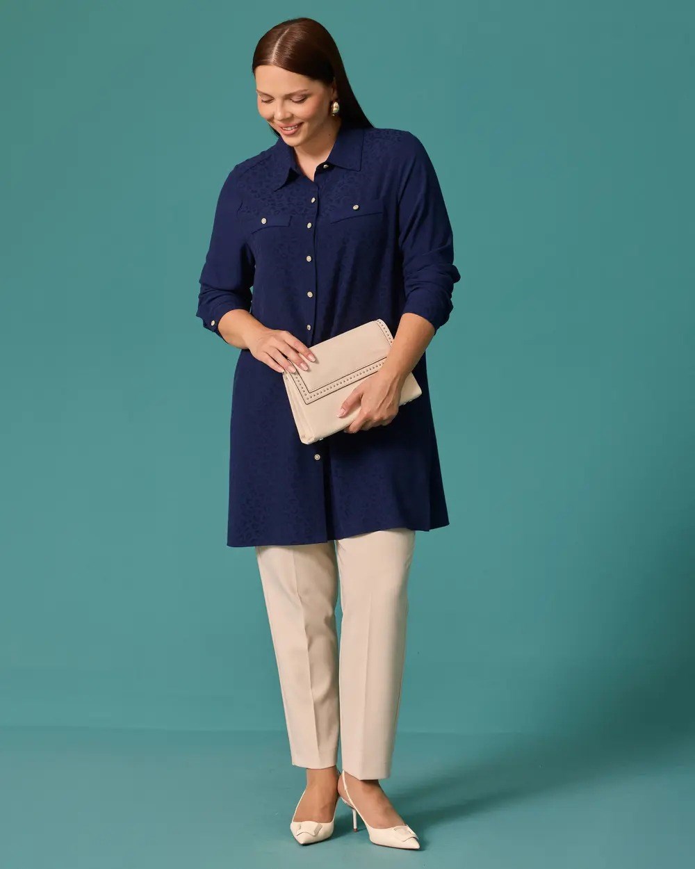 Gala-xi Tunik  - 10002621214014 Lacivert