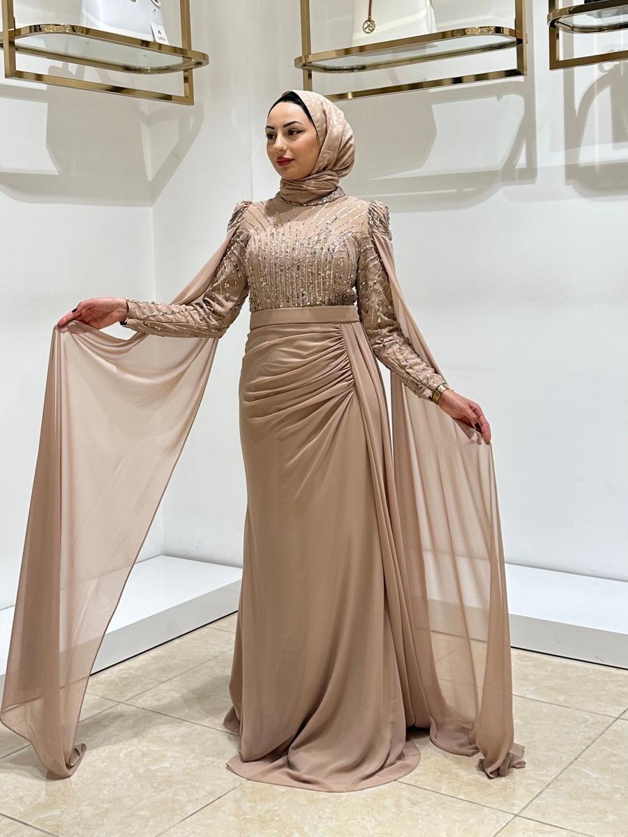 HENNİN BAYAN ABİYE 4761 Bej