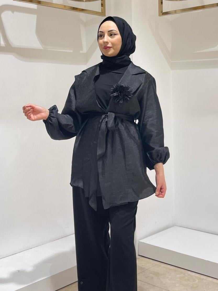 JUPE BAYAN KAP 9209 Siyah