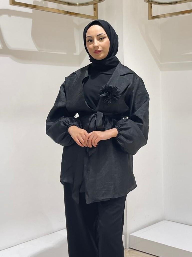 JUPE BAYAN KAP 9209 Siyah