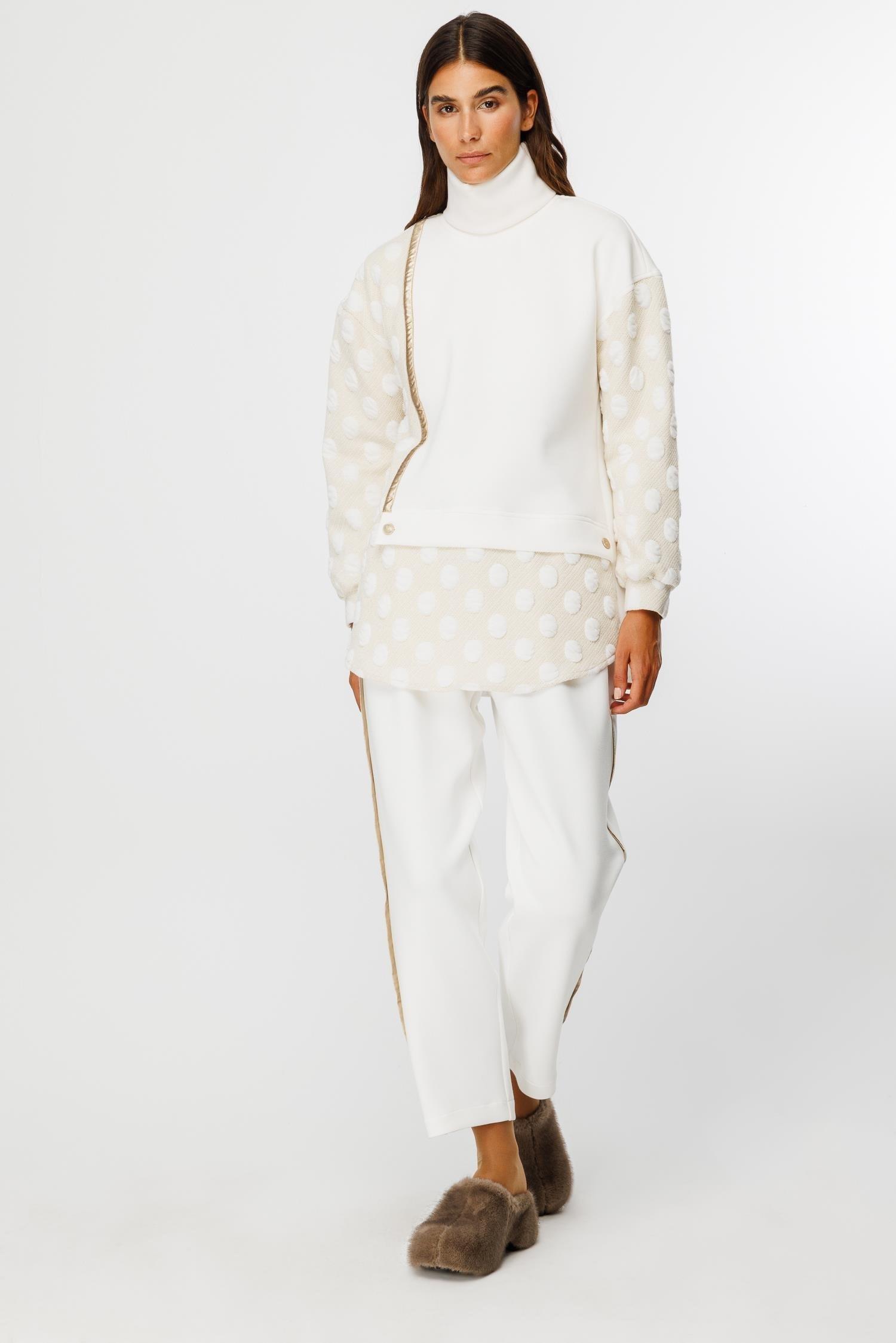 MODAİLGİ ÖRME TUNİK 01534 Ekru