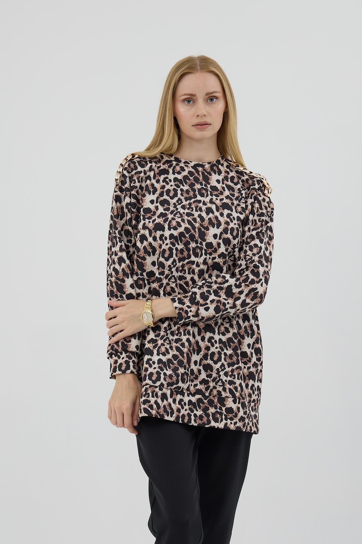 MOODBASİC SCUBA TUNİK MB21.290 LEOPAR