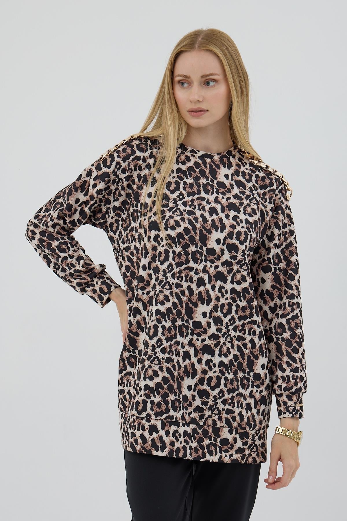 MOODBASİC SCUBA TUNİK MB21.290 LEOPAR