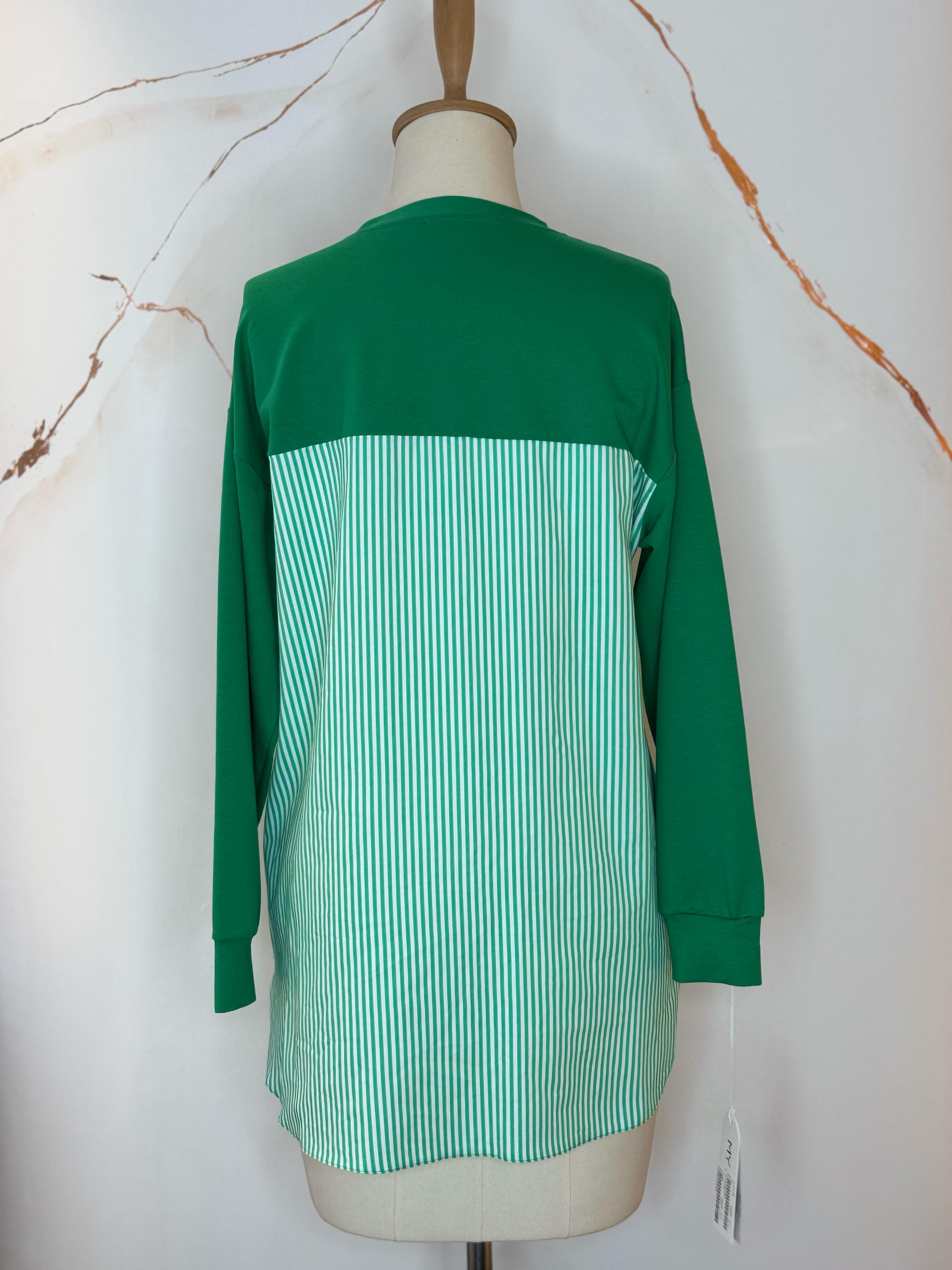MOODBASİC TAŞLI CEPLİ SWEATSHIRT MM21.0318 Yeşil