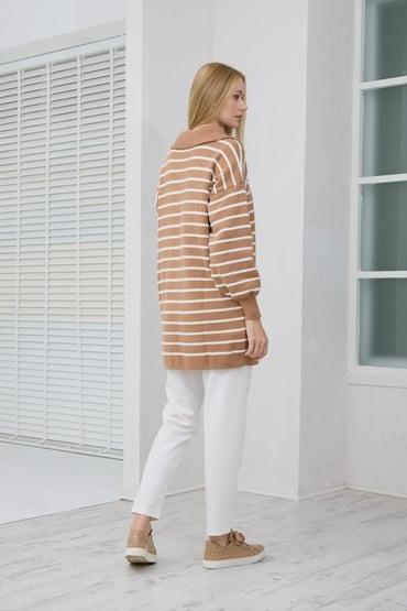 MOODBASİC TRİKO KAZAK MB30.33 Bej