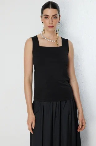 ON FASHION BLUZ 71301 Siyah