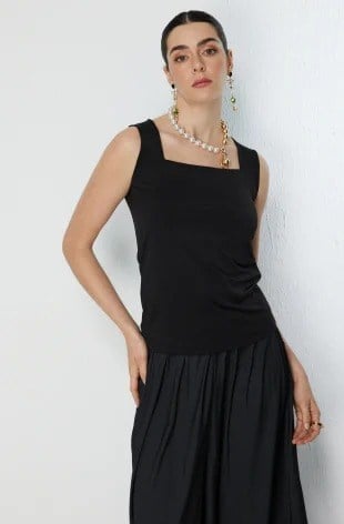ON FASHION BLUZ 71301 Siyah