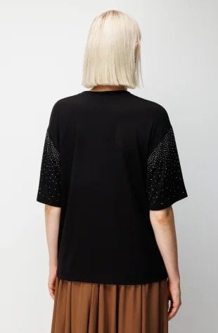ON FASHION BLUZ 76448 Siyah