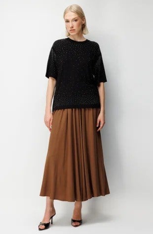 ON FASHION BLUZ 76448 Siyah