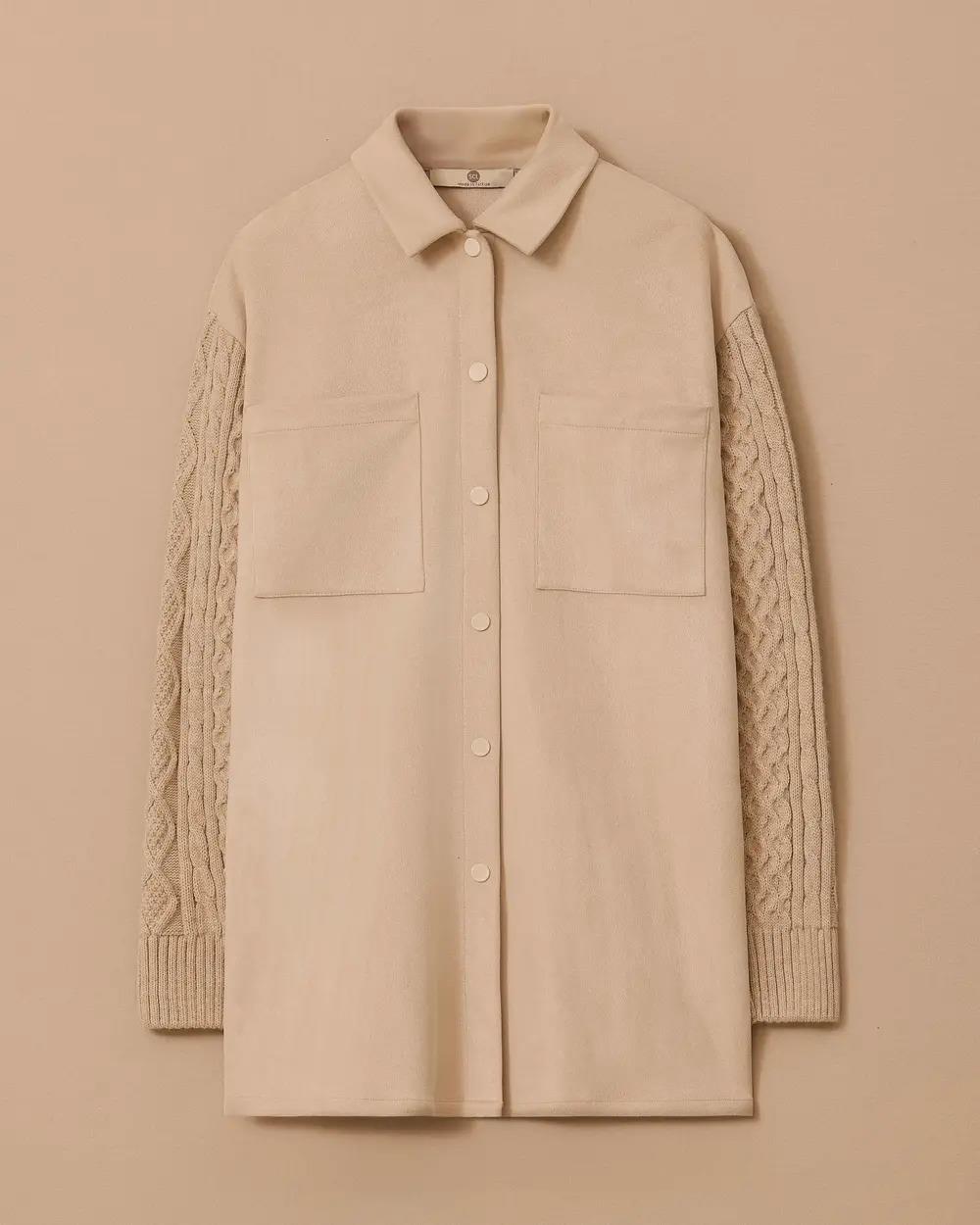 SCL GÖMLEK-252511012 Bej