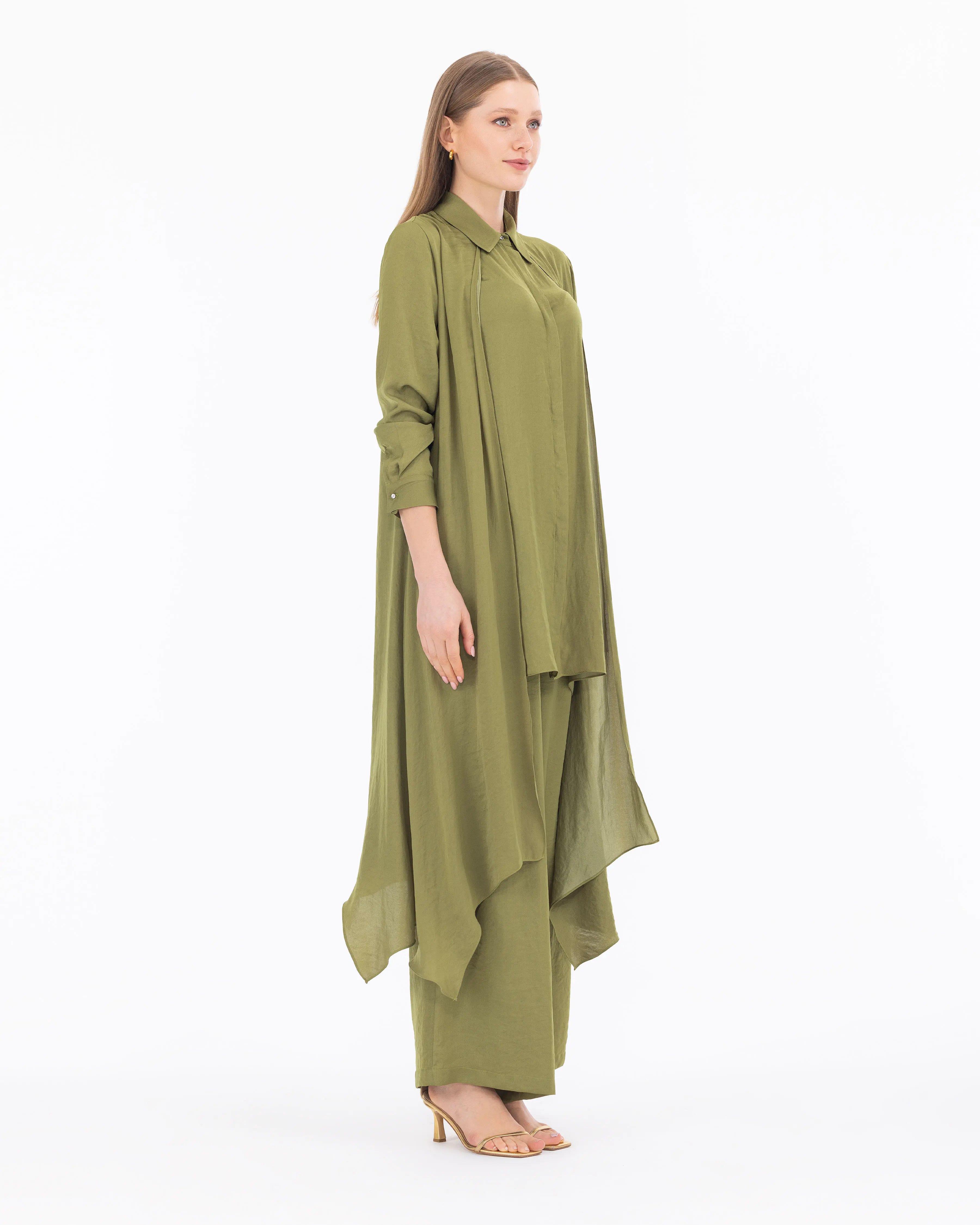 SCL Günlük Pantolon - 232001072 Olive