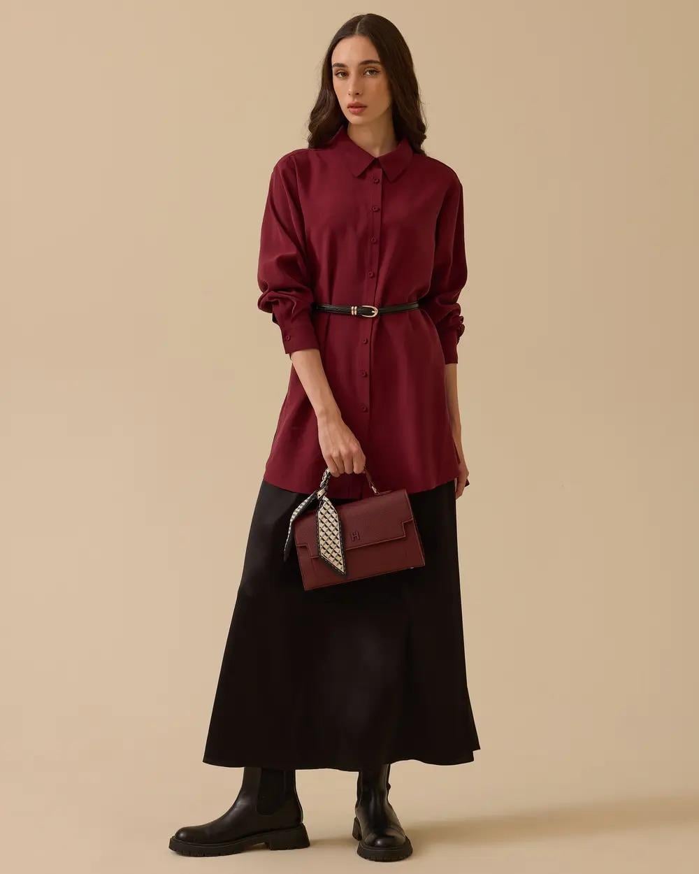 SCL Günlük Tunik -252211010 BORDO