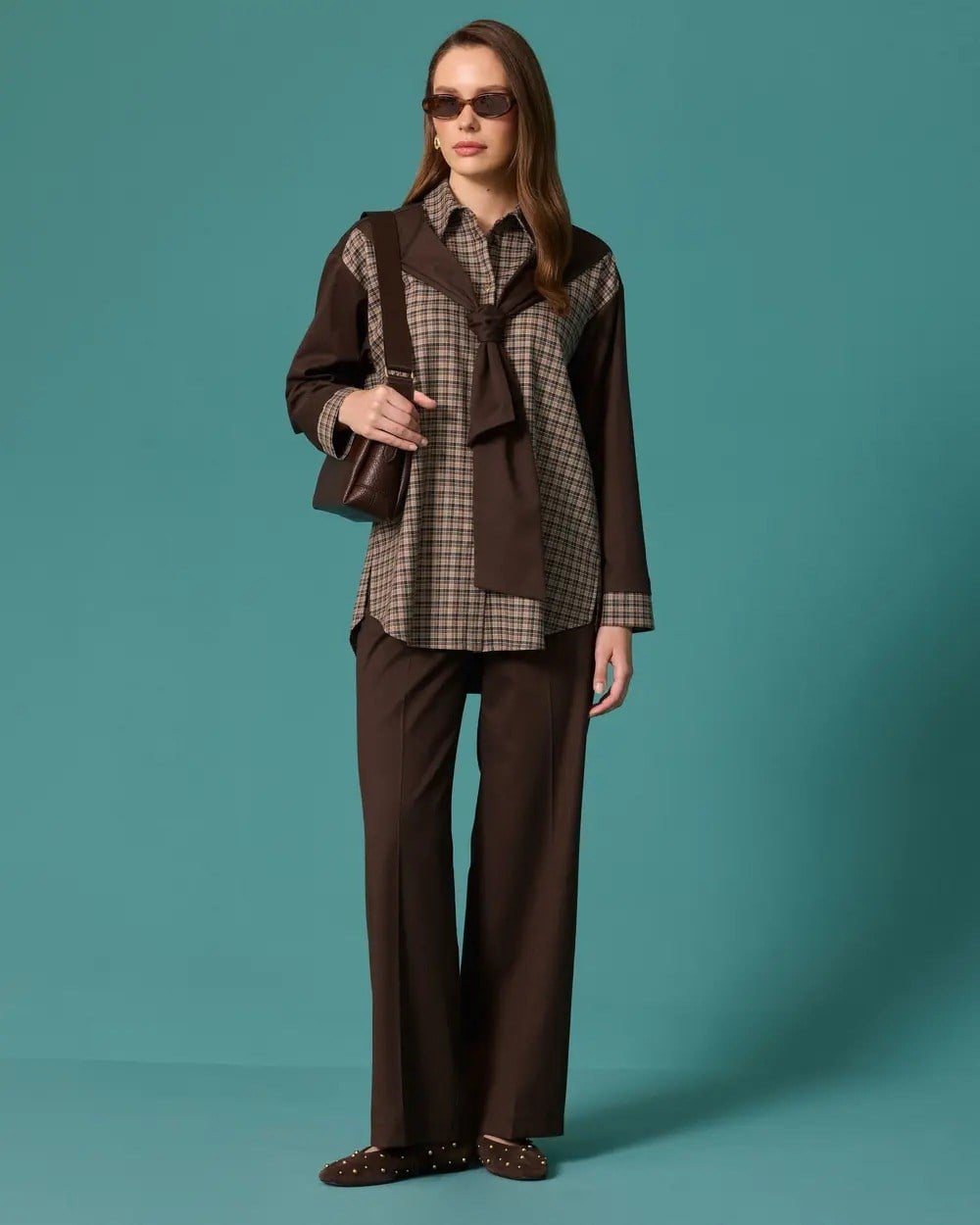SCL Pantolon  - 10002621011001 Kahverengi