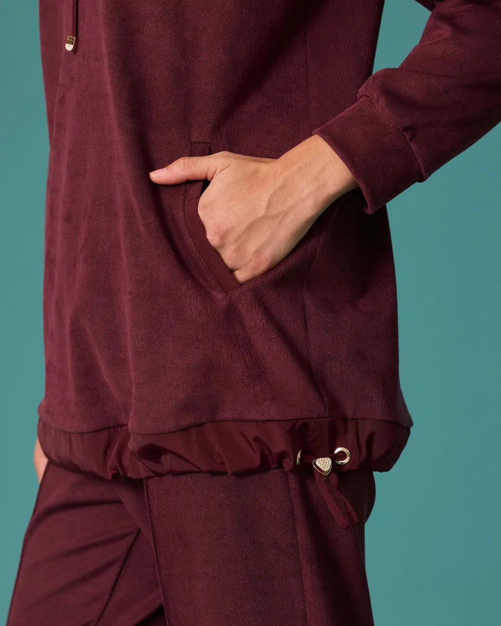 SCL Sweatshirt  - 10002622311007 Bordo