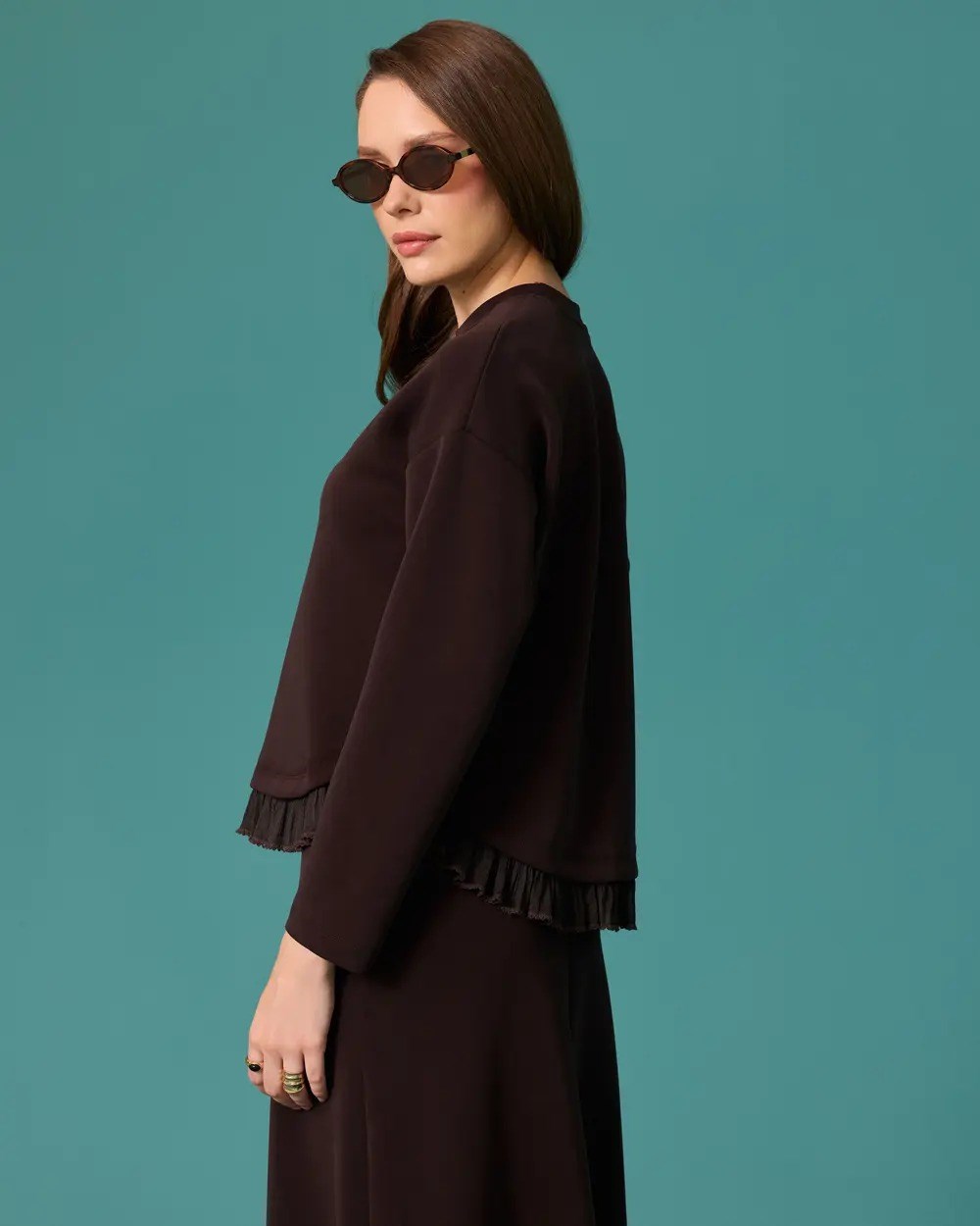 SCL Sweatshirt  - 10002622311009 Kahverengi