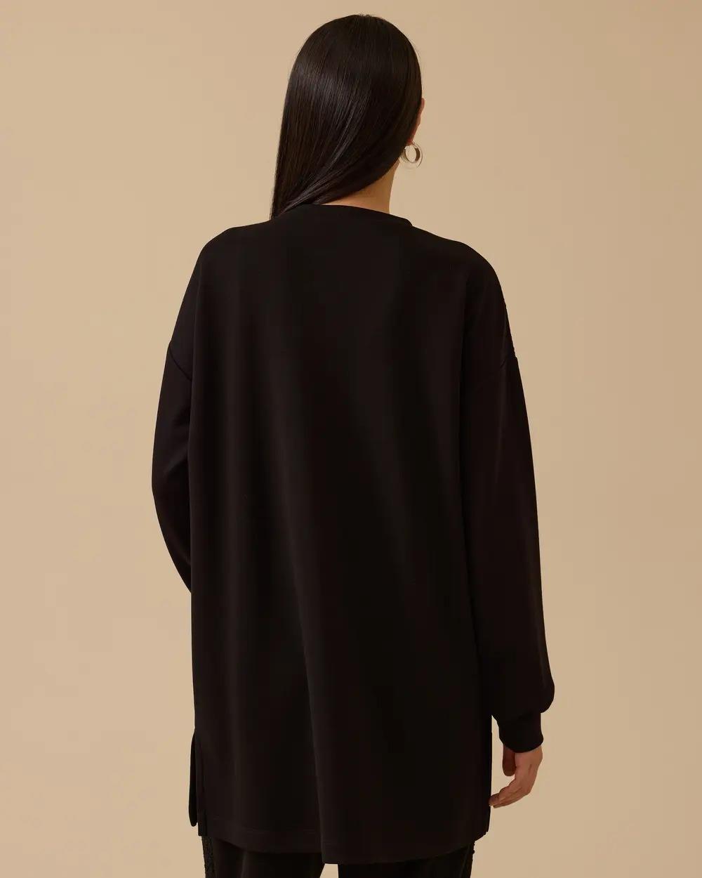 SCL SWEATSHIRT -252311014 Siyah
