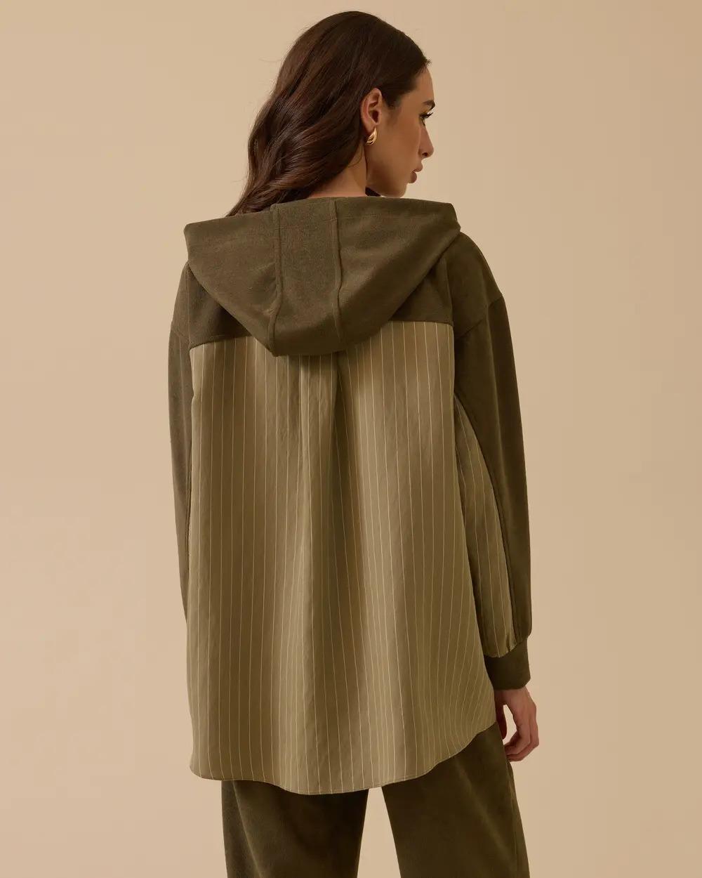 SCL Sweatshirt -252311015 HAKİ